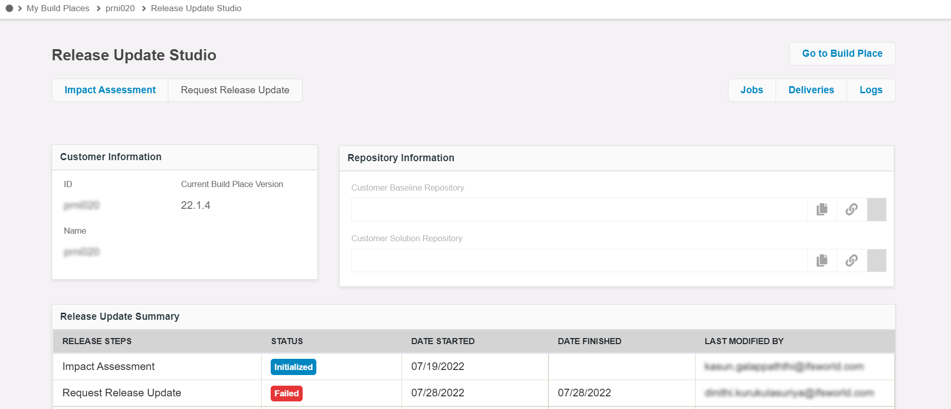 Check the status of the created Sales Quotation ALE Documentation For